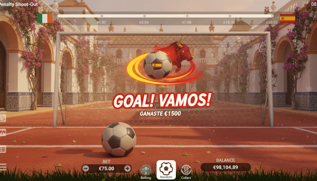 anteprima del gameplay di Penalty Shoot Out España: