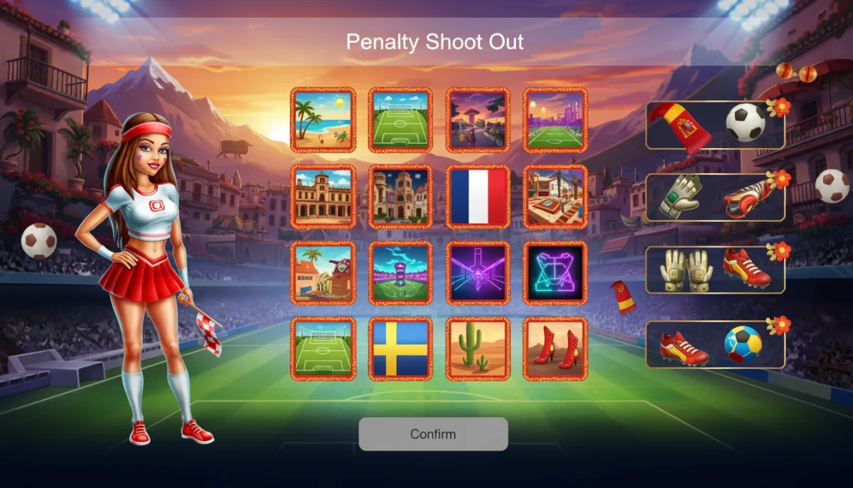 Solo debes jugar a Penalty Shoot Out en casinos online verificados y con licencia